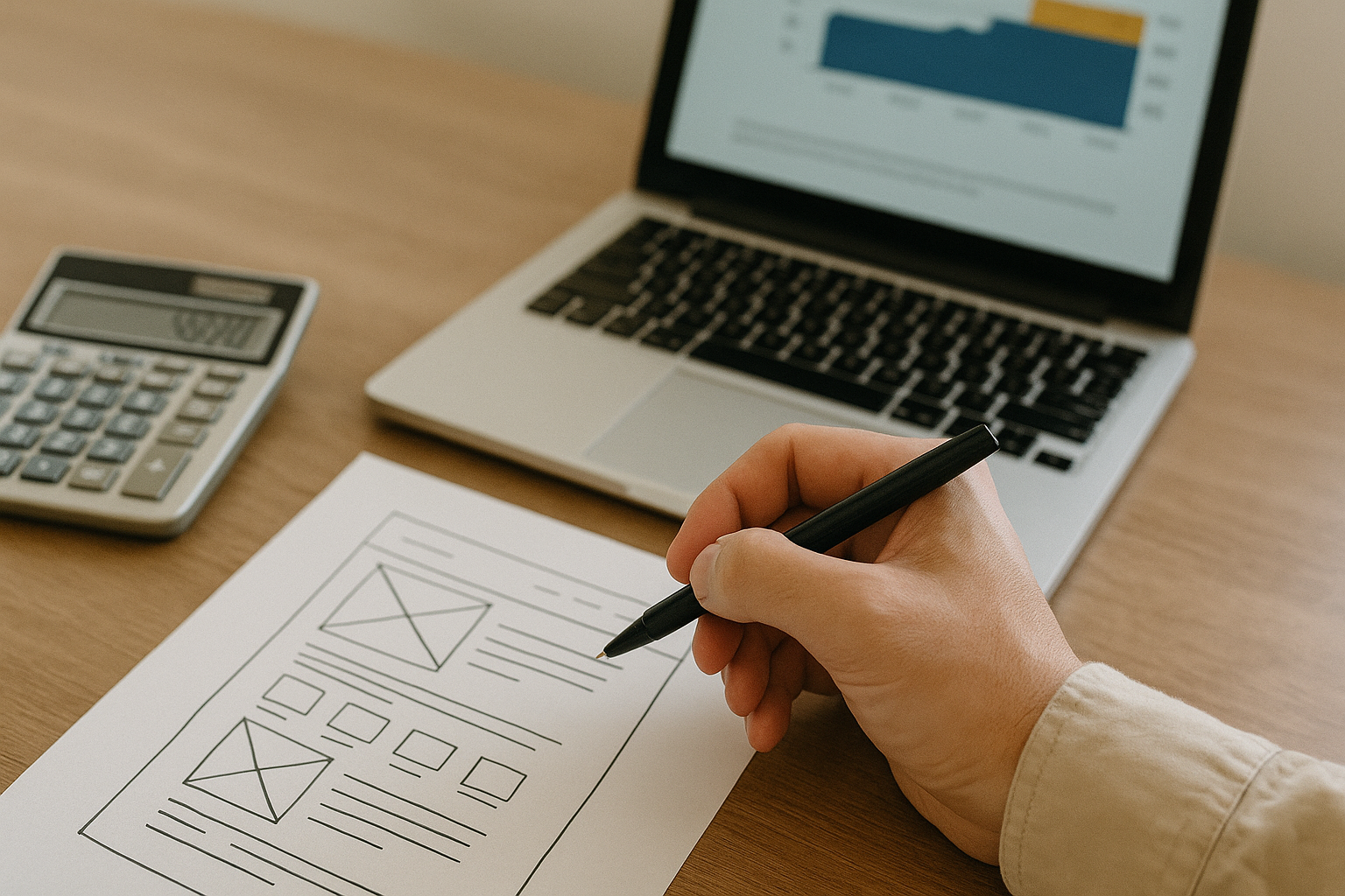 Balance des coûts face à un site internet